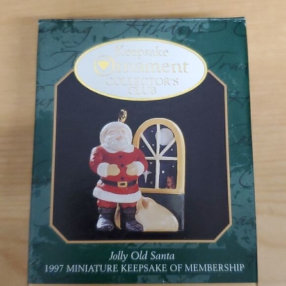 4 hallmark miniature Santa/snowman ornaments - Picture 13 of 16